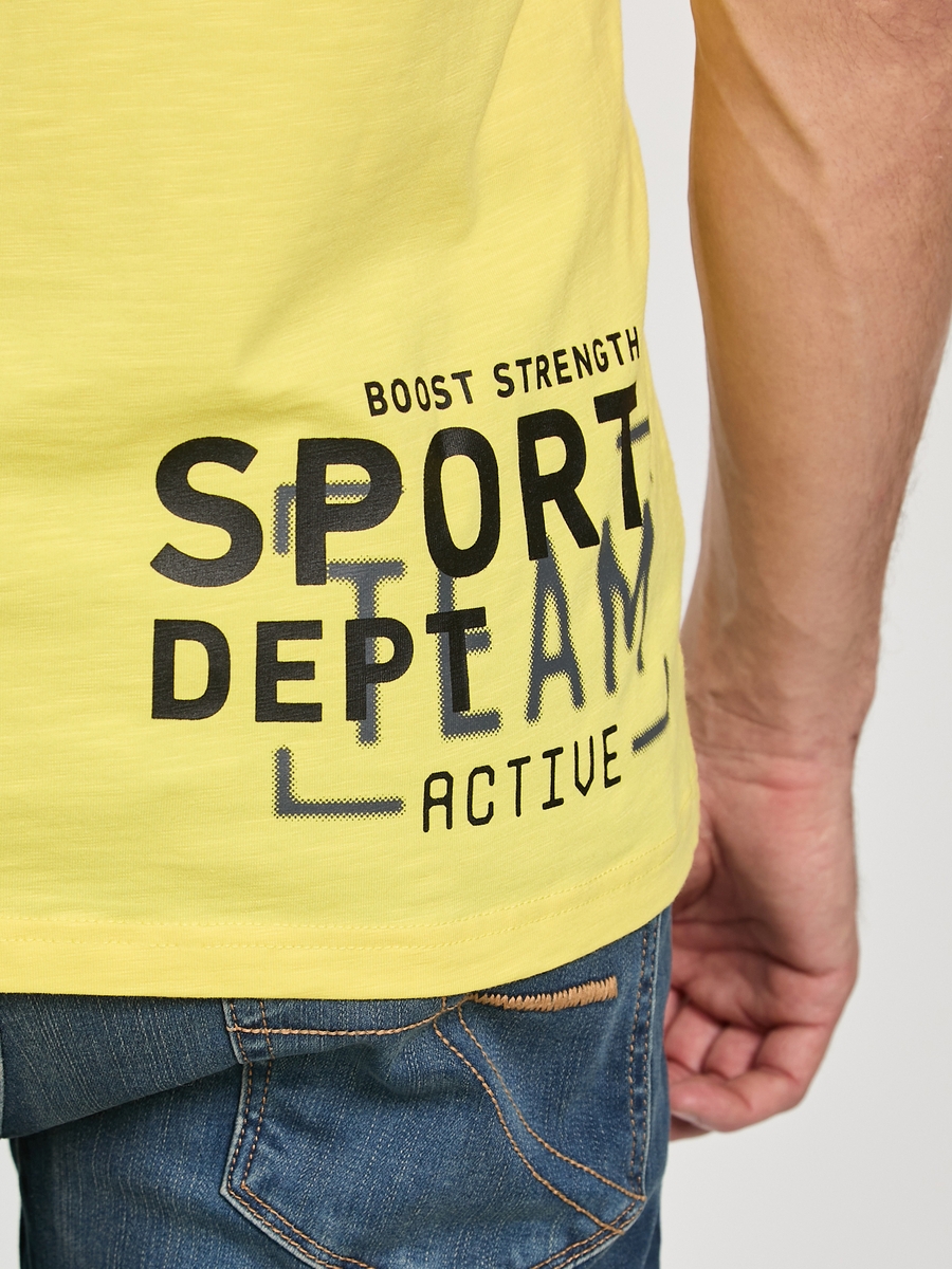 футболка active yellow