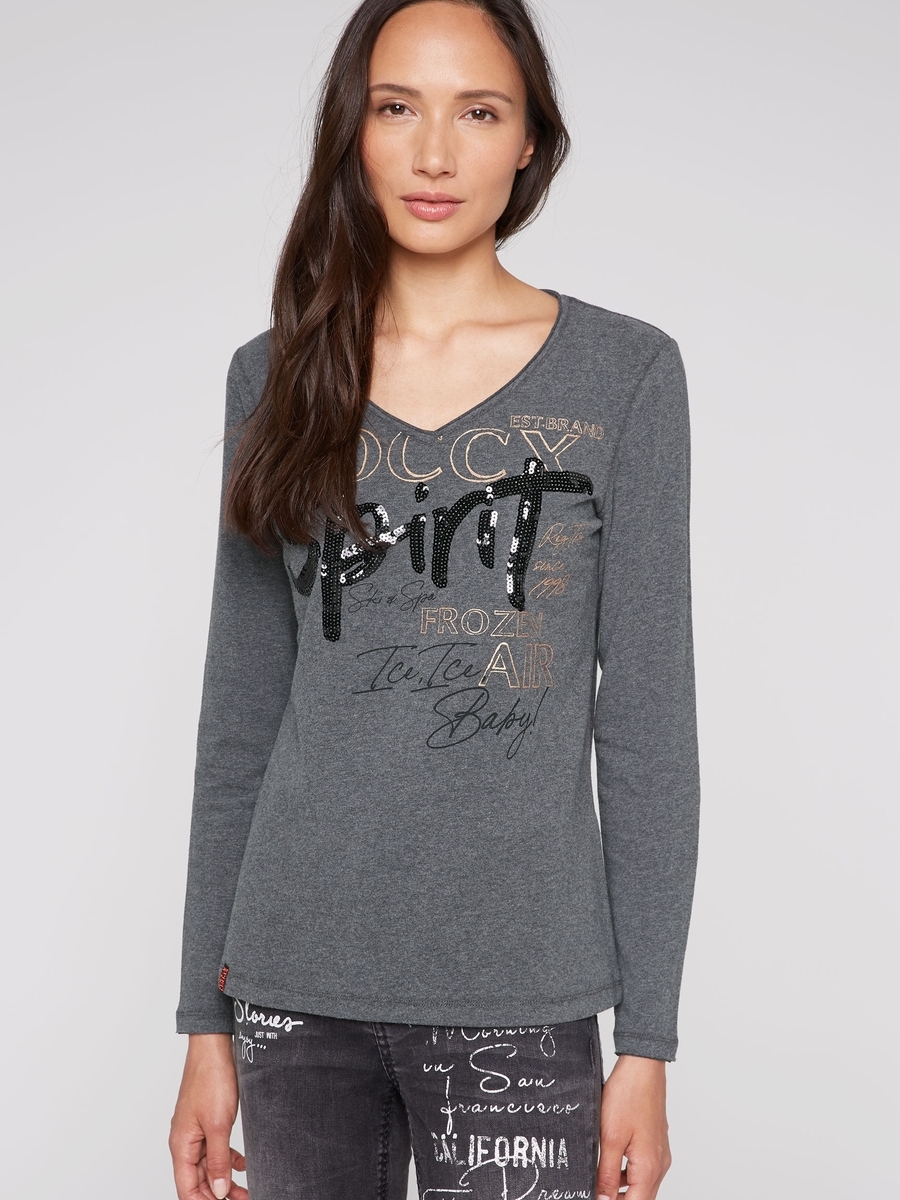 футболка anthra melange