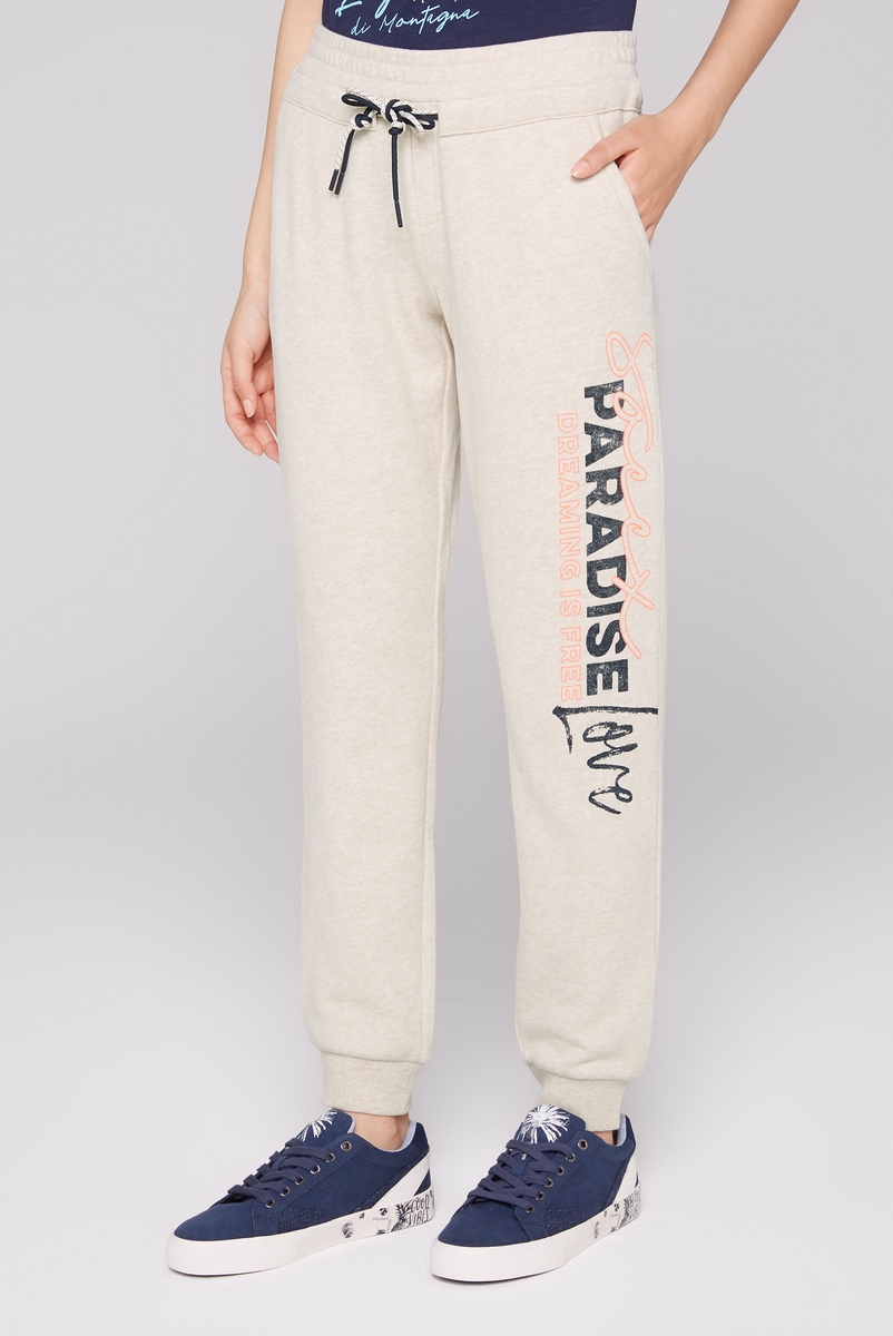 брюки трик beige melange