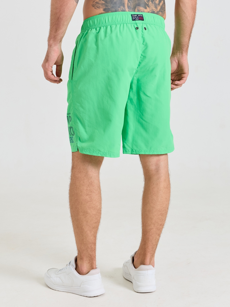 шорты пляжные electric green