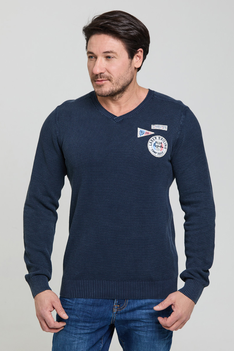 пуловер blue navy