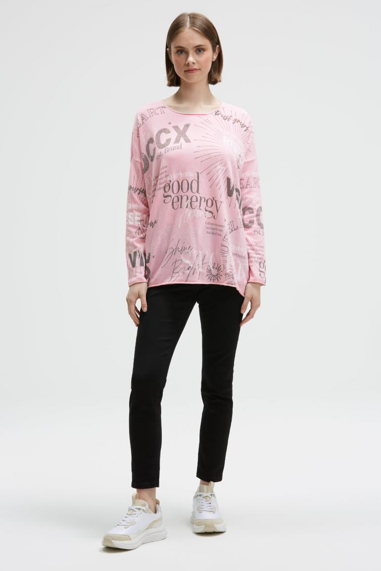 пуловер smooth rose