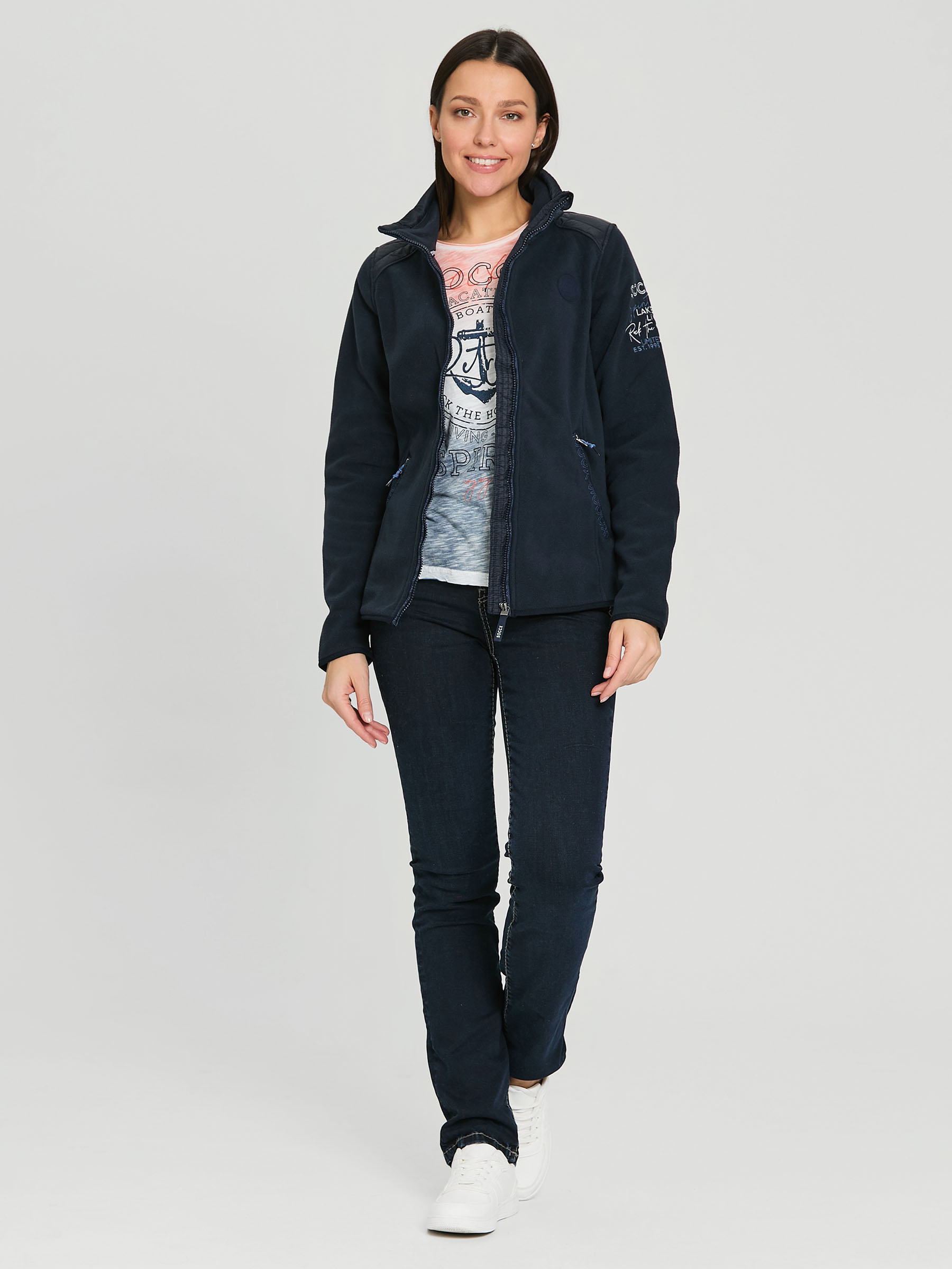 толстовка флис blue navy