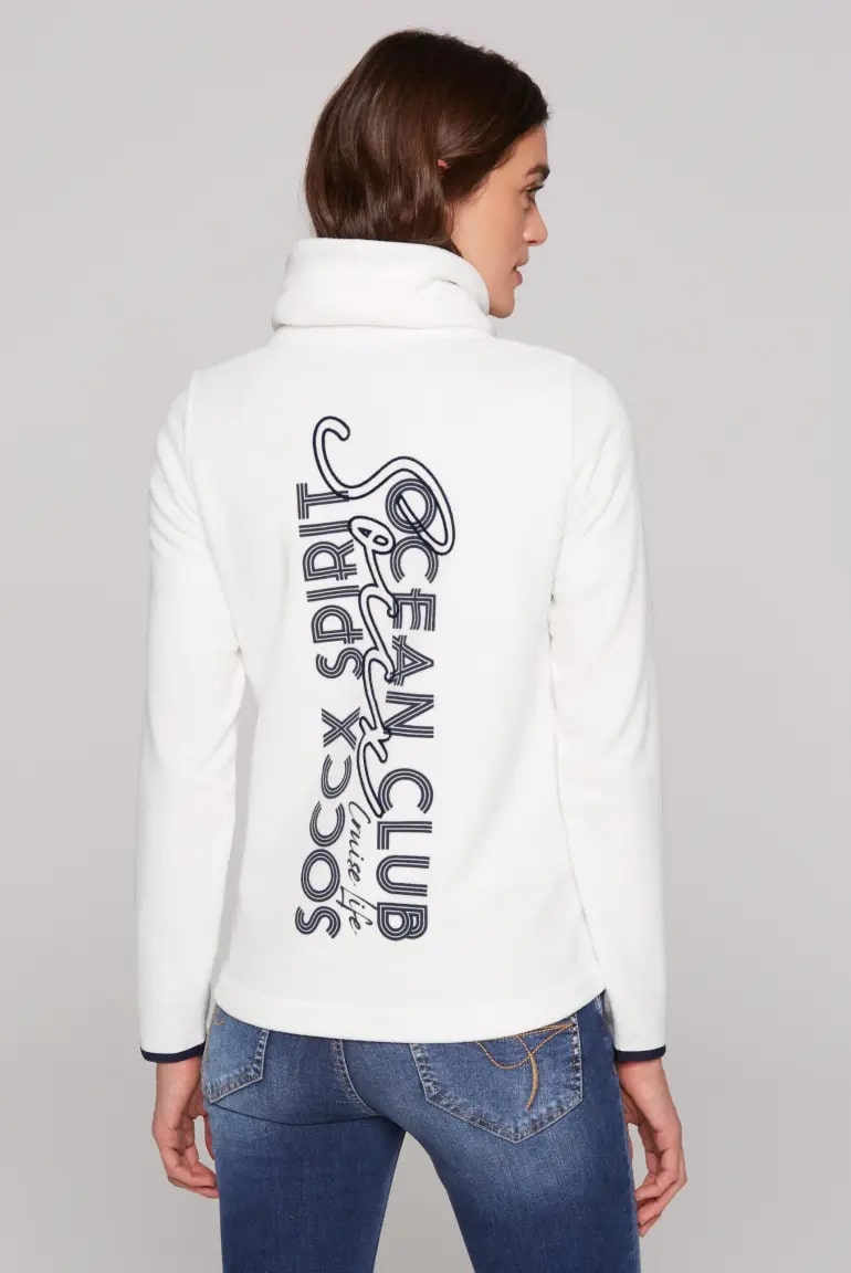 толстовка fleece ivory