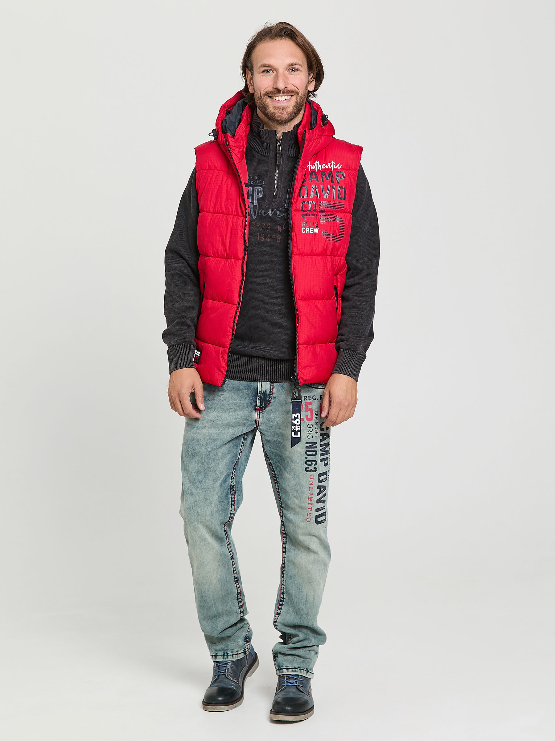жилет royal red