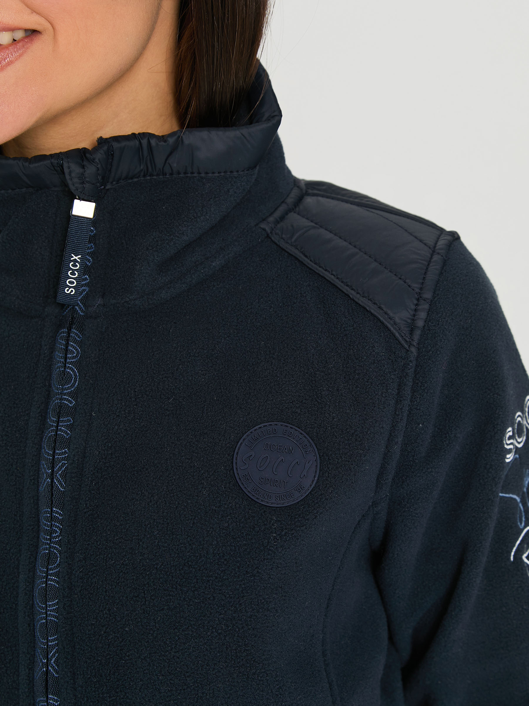 толстовка флис blue navy