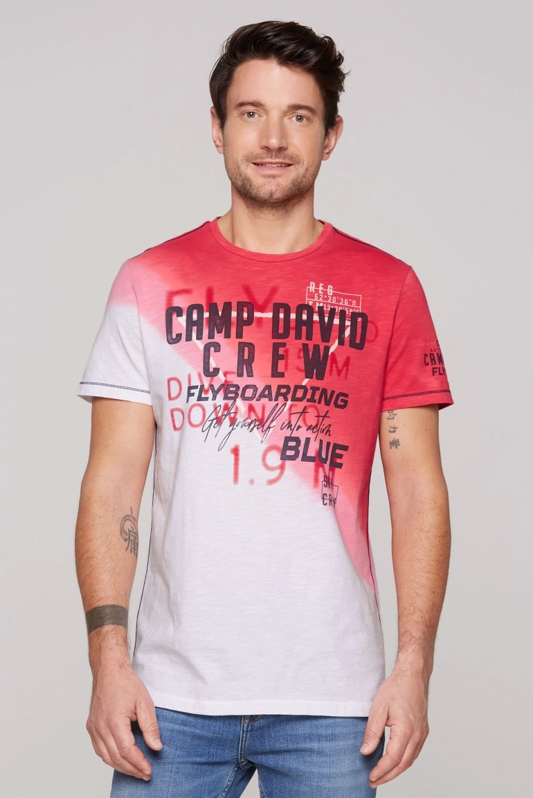 футболка nautical red