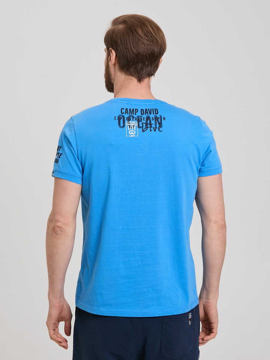 футболка scuba blue