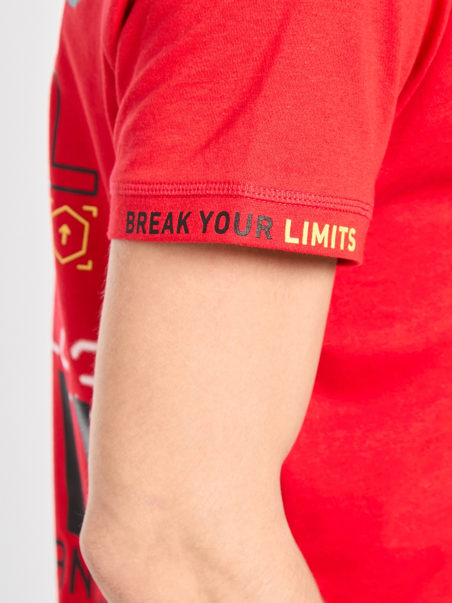 футболка power red