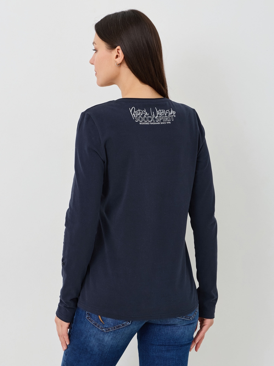 лонгслив blue navy
