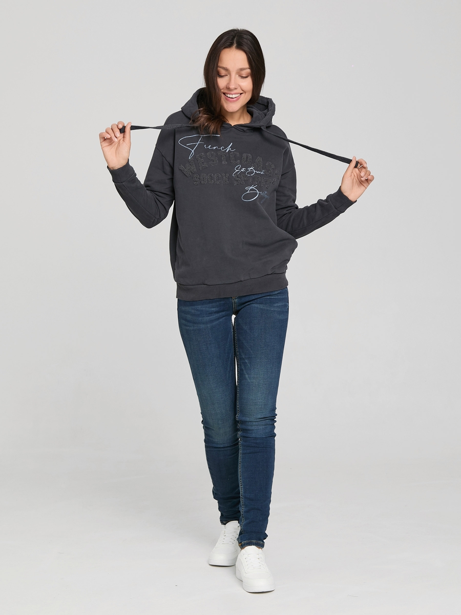 худи oversize anthra