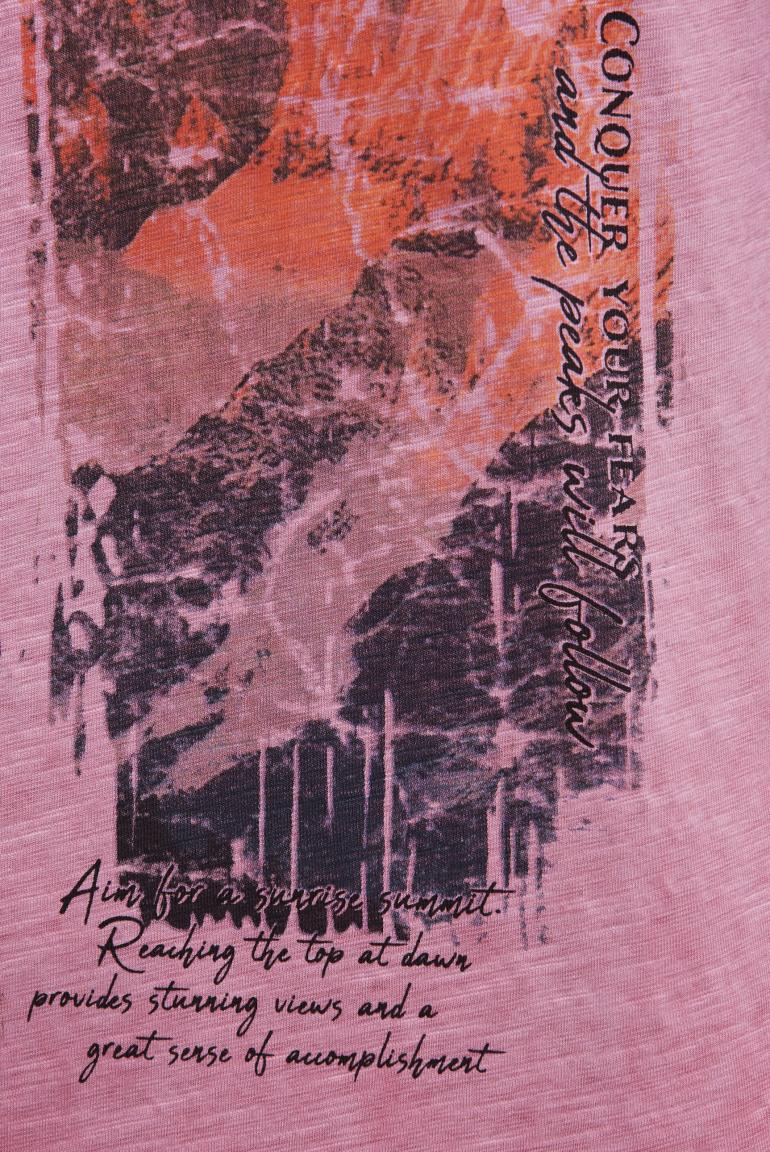 лонгслив brick red