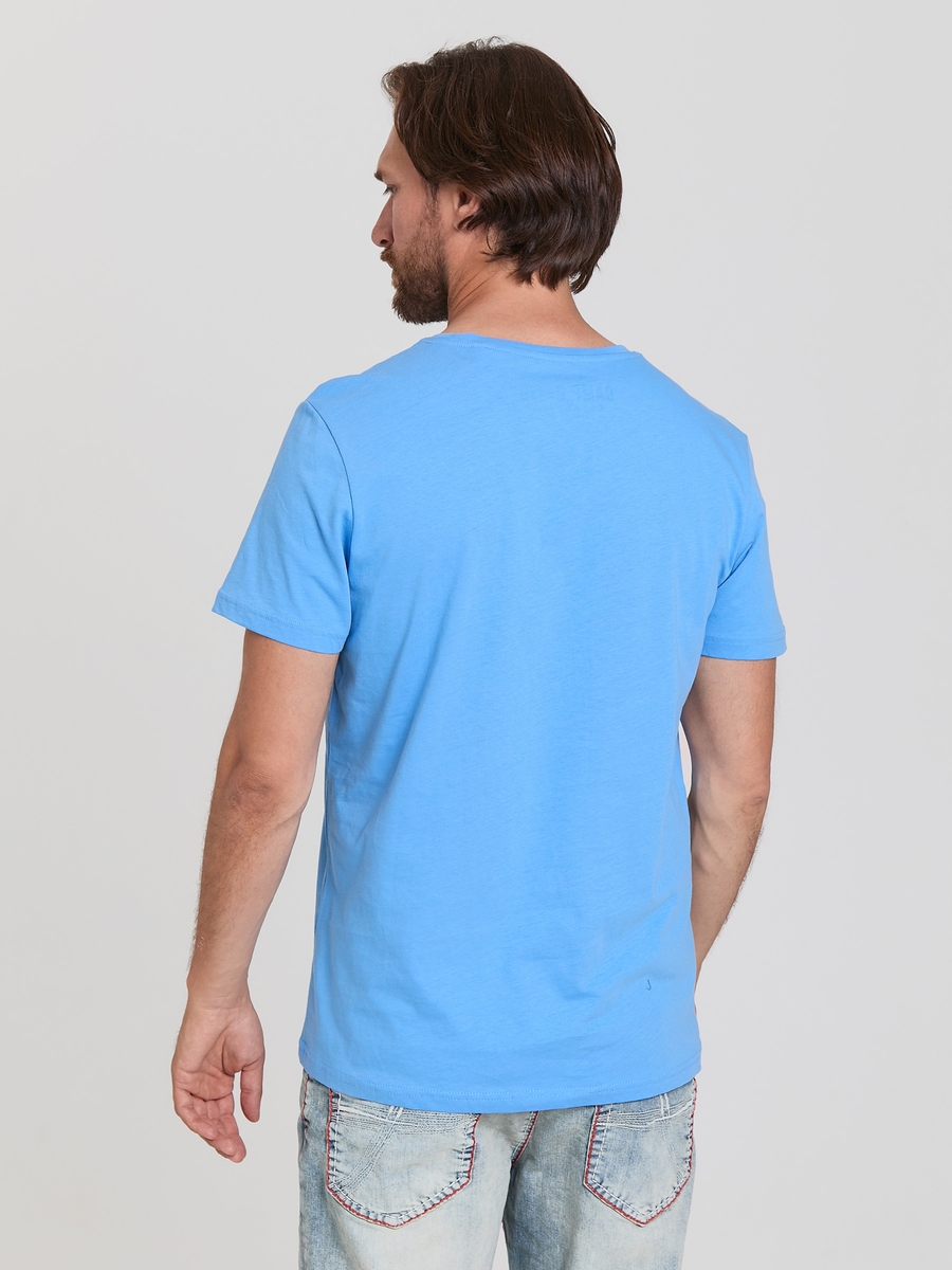 футболка soft blue
