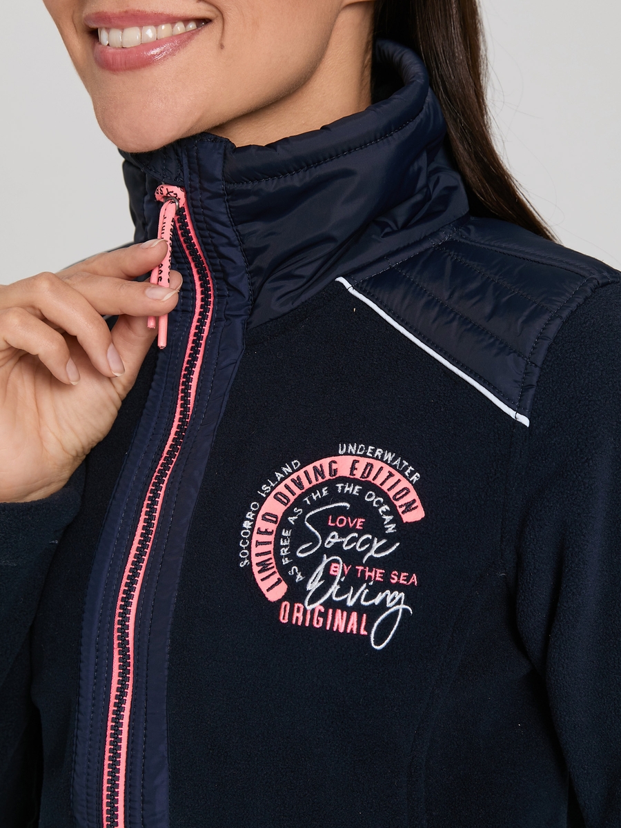 толстовка флис blue navy