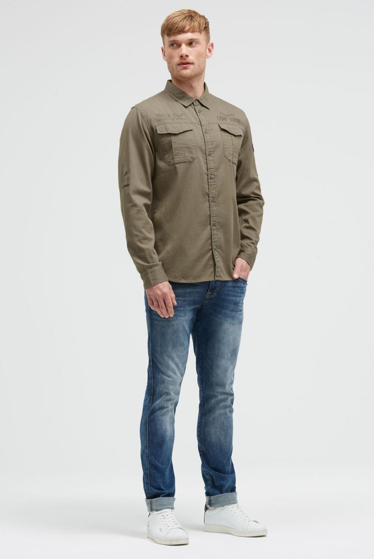 рубашка vintage khaki