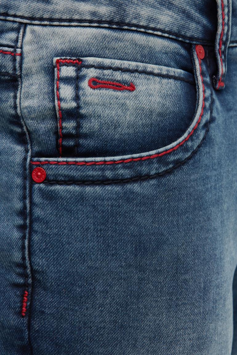 джинсы NI:CO:R611 light vintage print jogg