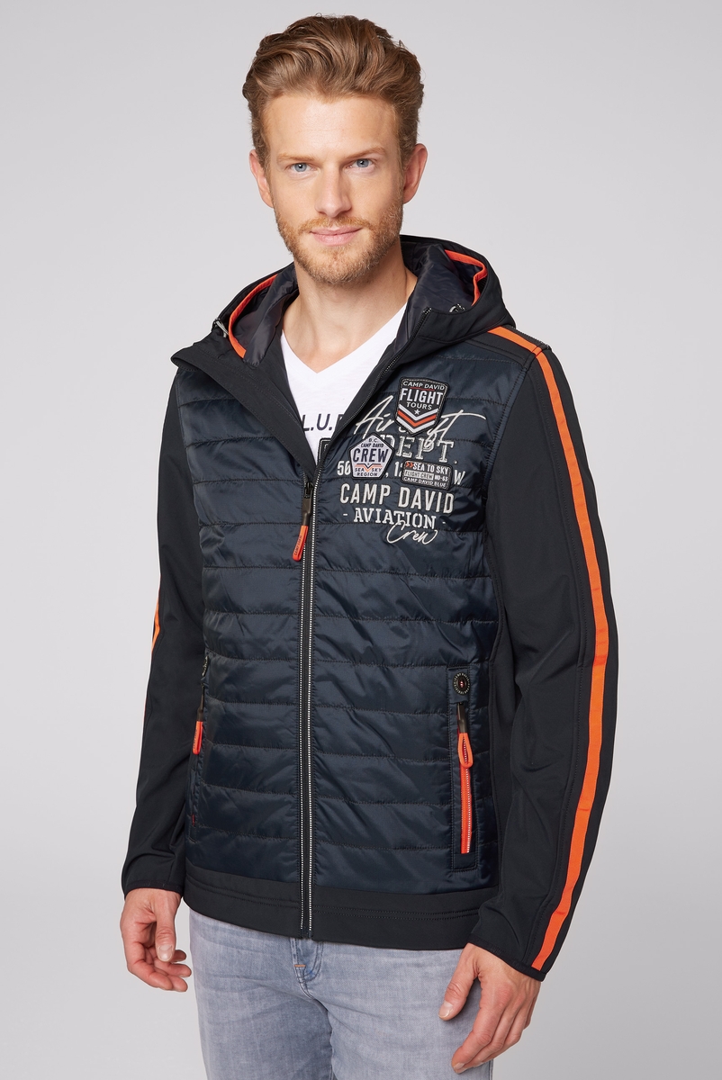 куртка softshell blue navy