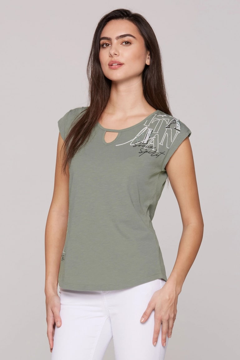 футболка faded olive