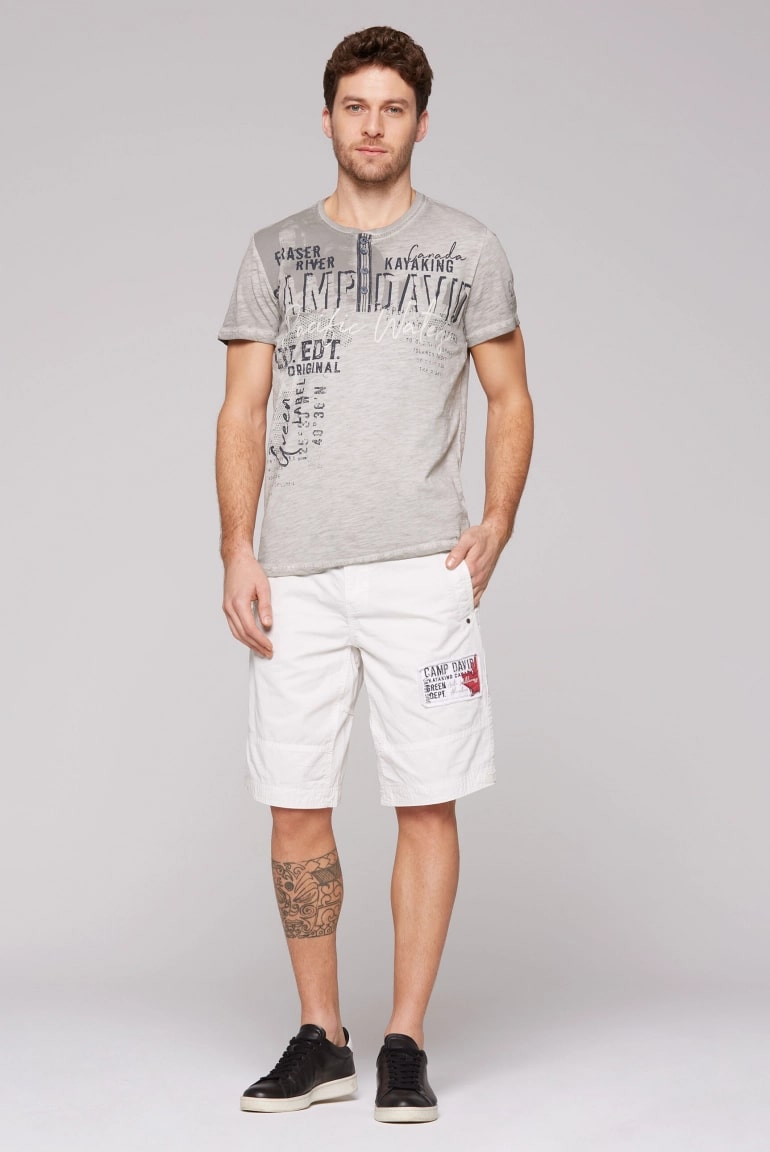 футболка polo grey