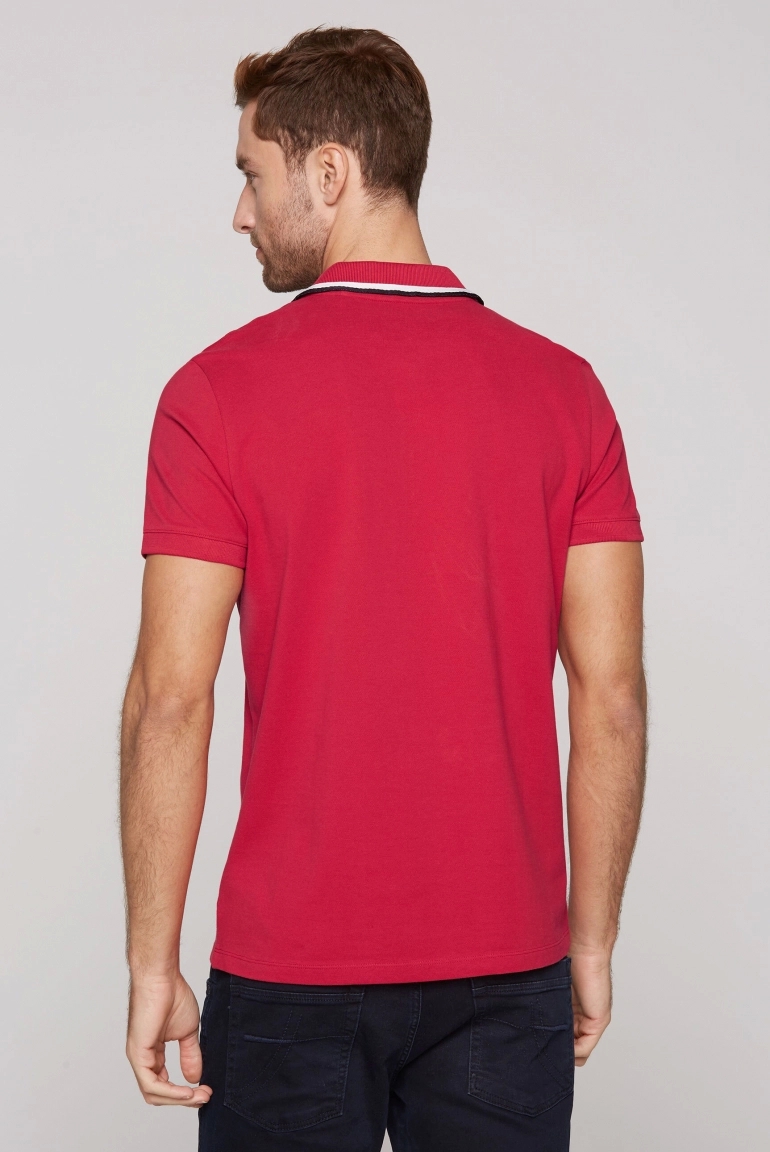 поло nautical red