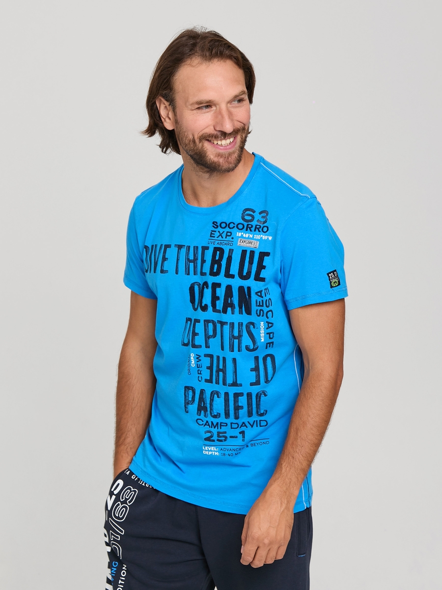 футболка pacific blue