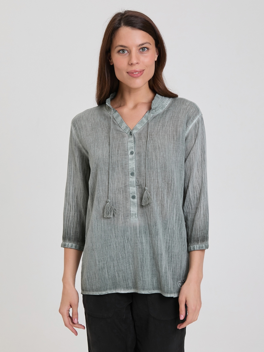 блуза oversize sage green