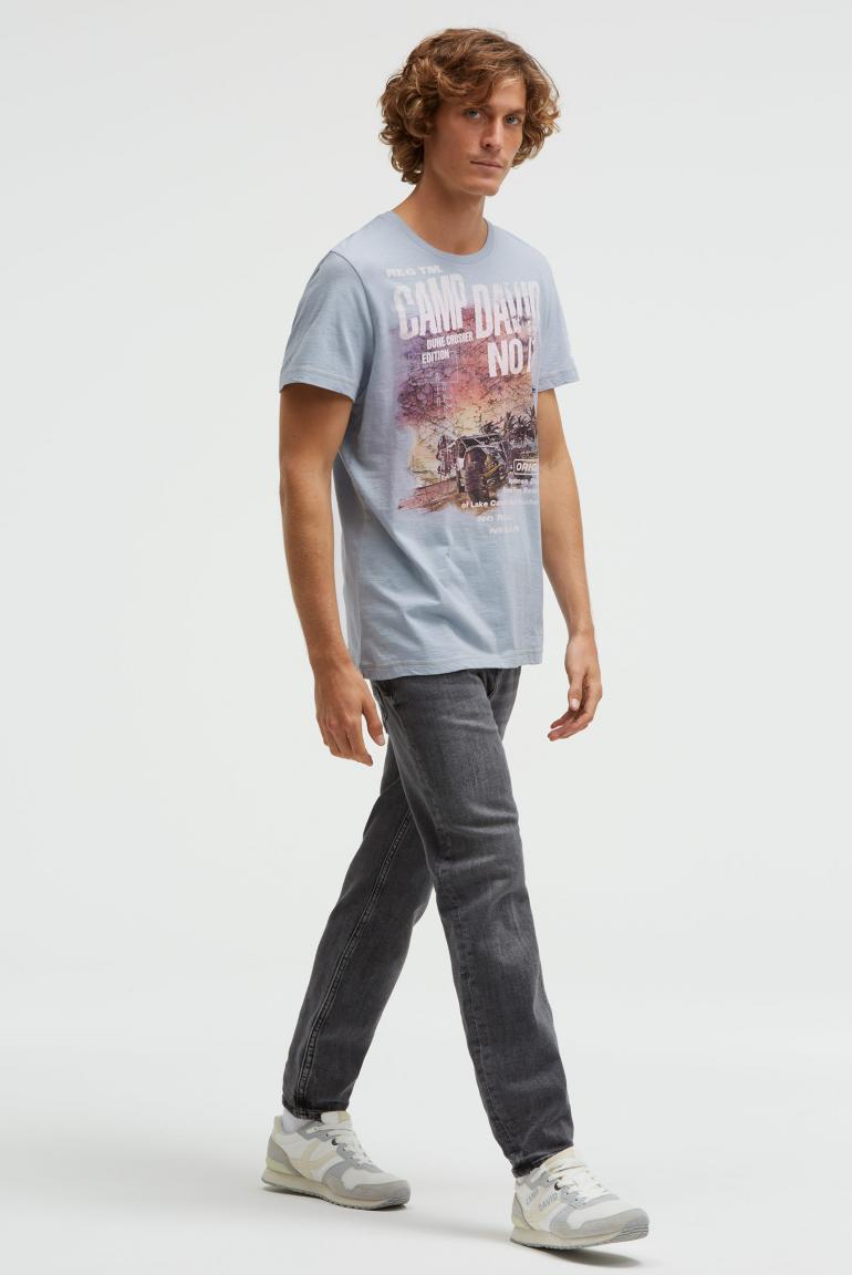 футболка silver blue