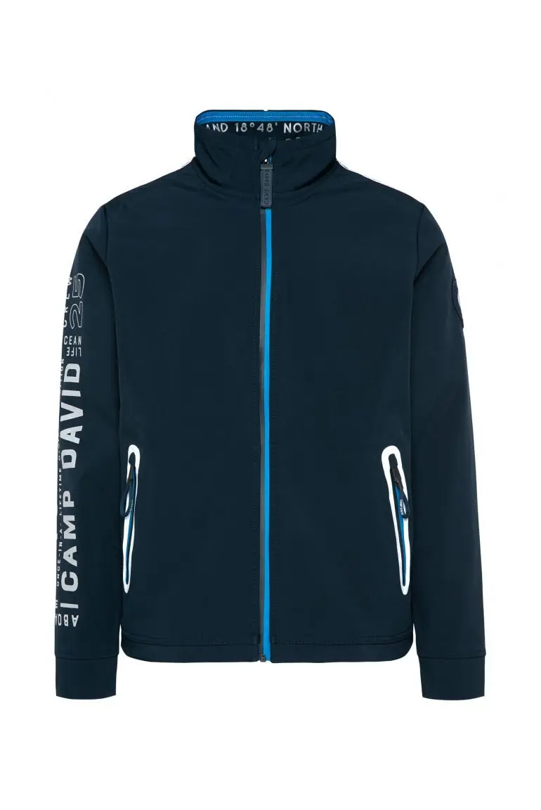 куртка softshell blue navy