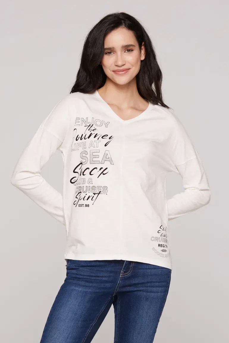 лонгслив ivory