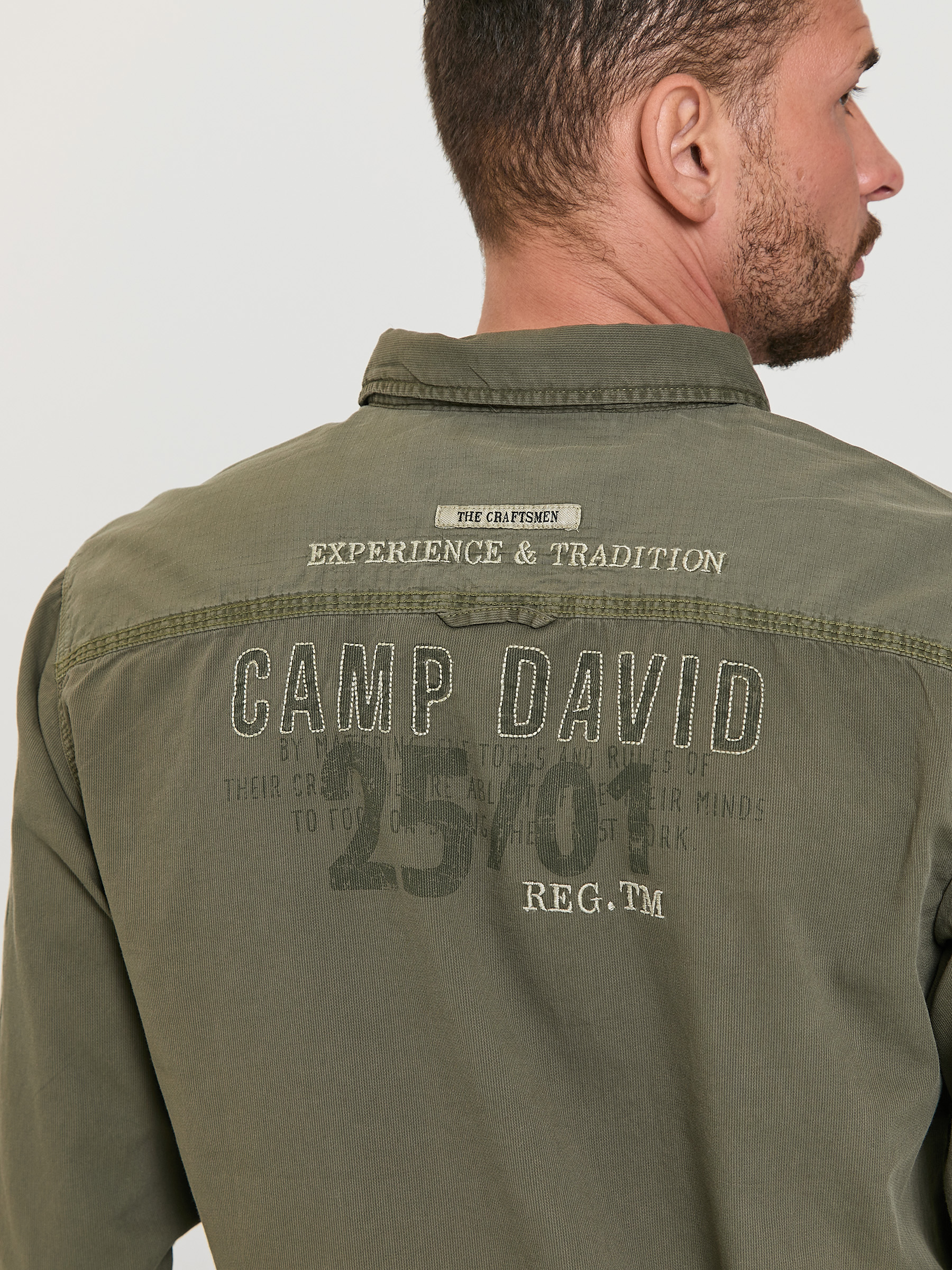 рубашка medium khaki