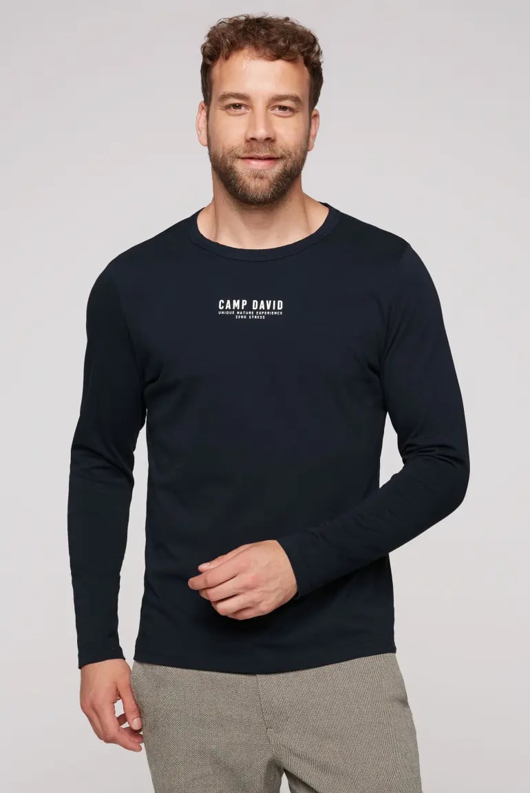 лонгслив blue navy