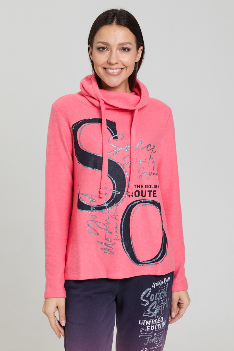 пуловер coral crush