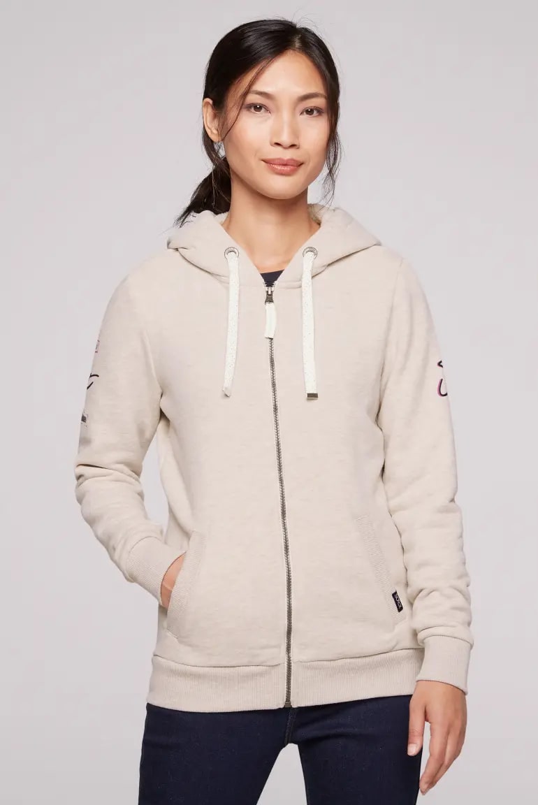толстовка faded beige mel.