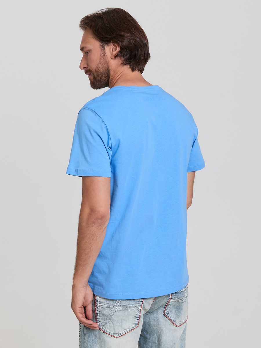 футболка soft blue