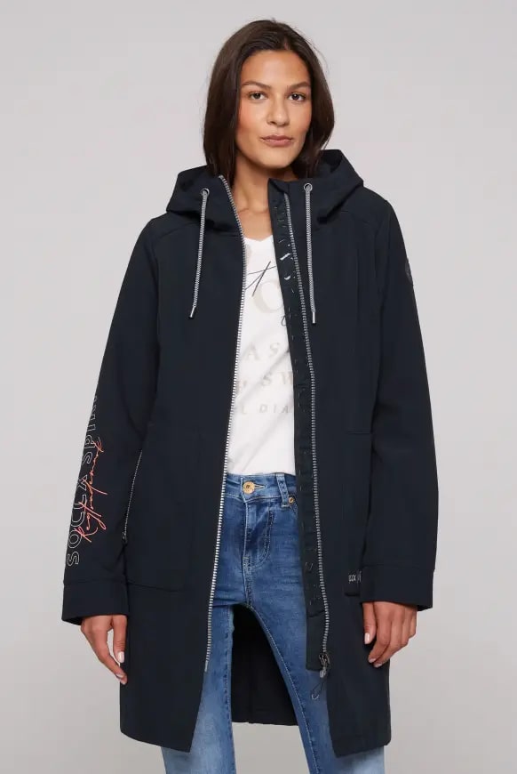 куртка softshell blue navy