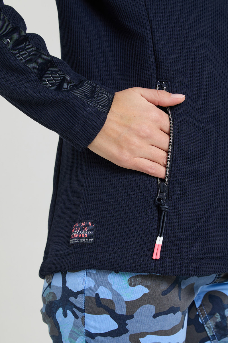 толстовка флис blue navy