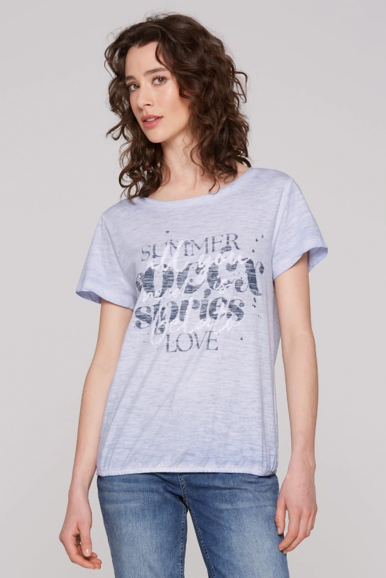 футболка soft sky