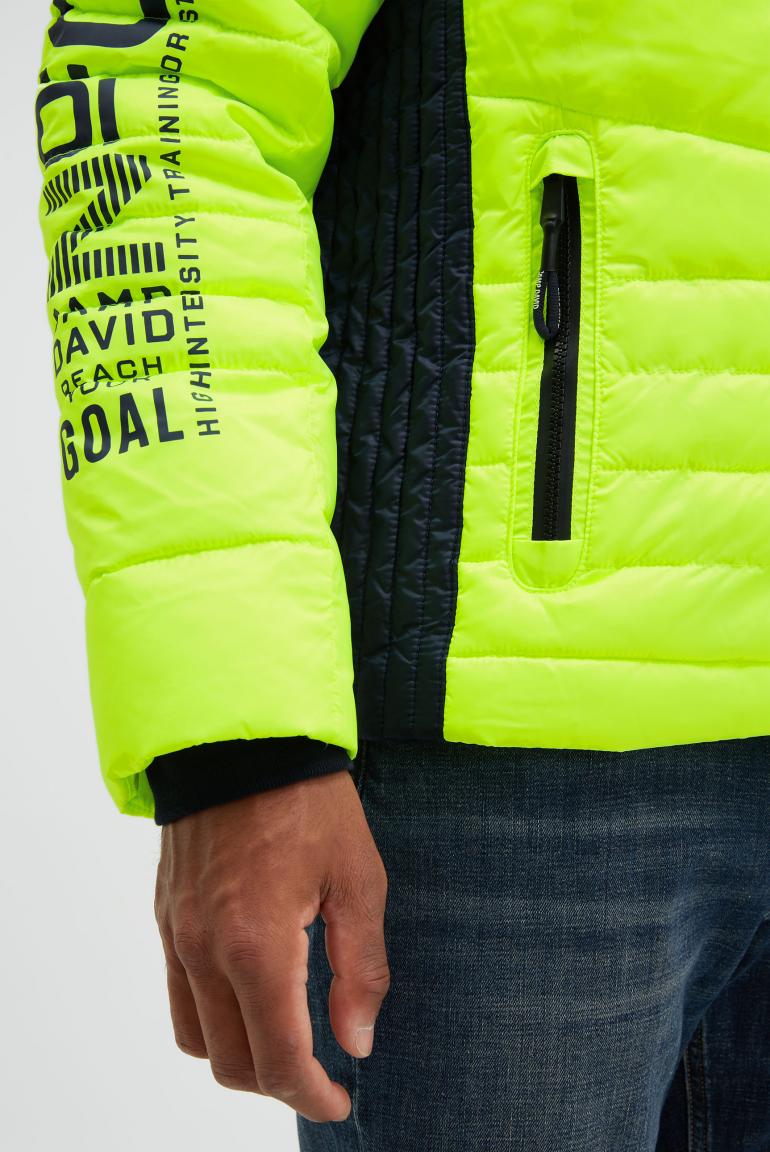 куртка neon yellow
