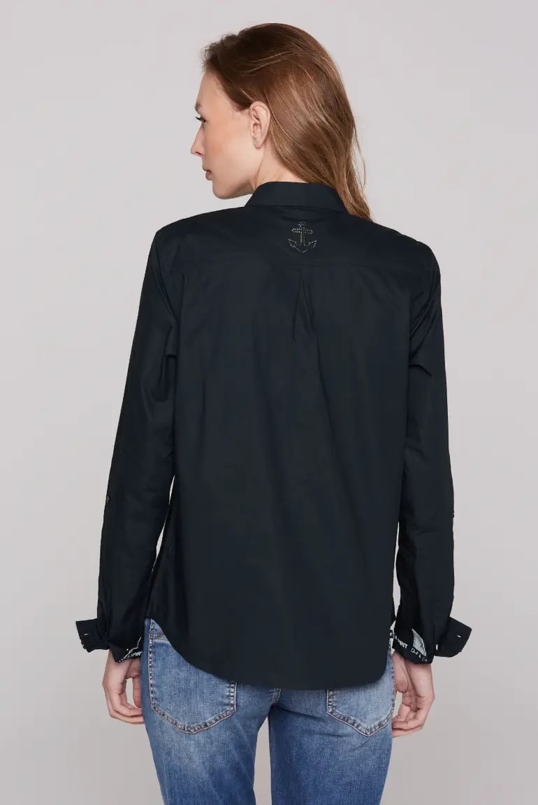 блуза blue navy