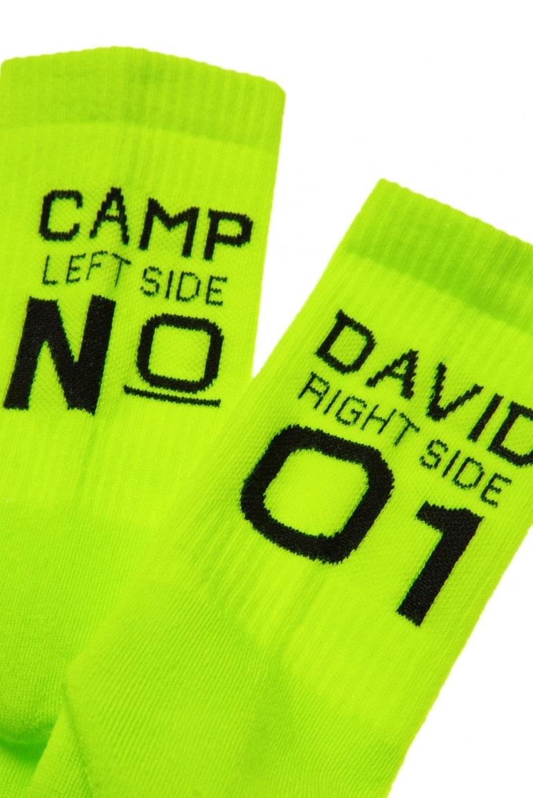 носки 2 пары neon yellow