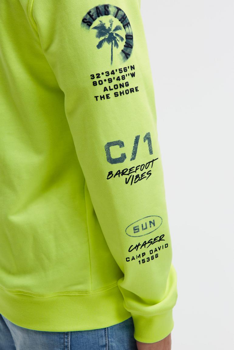 толстовка neon lime