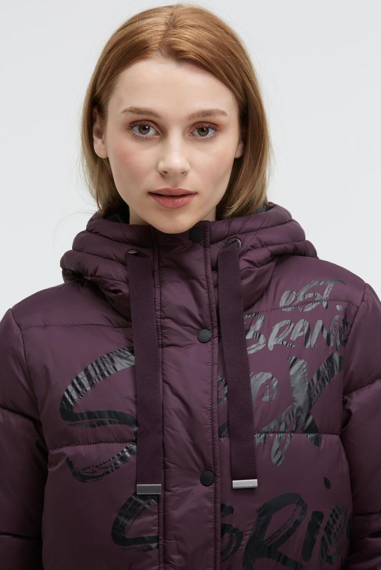 пальто night plum