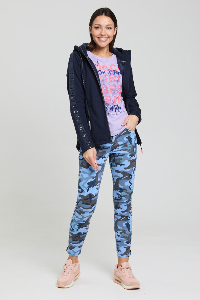 толстовка флис blue navy