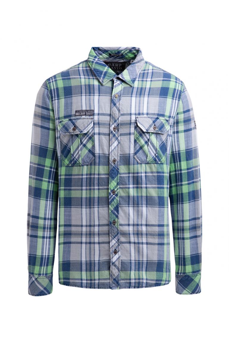 рубашка flight green