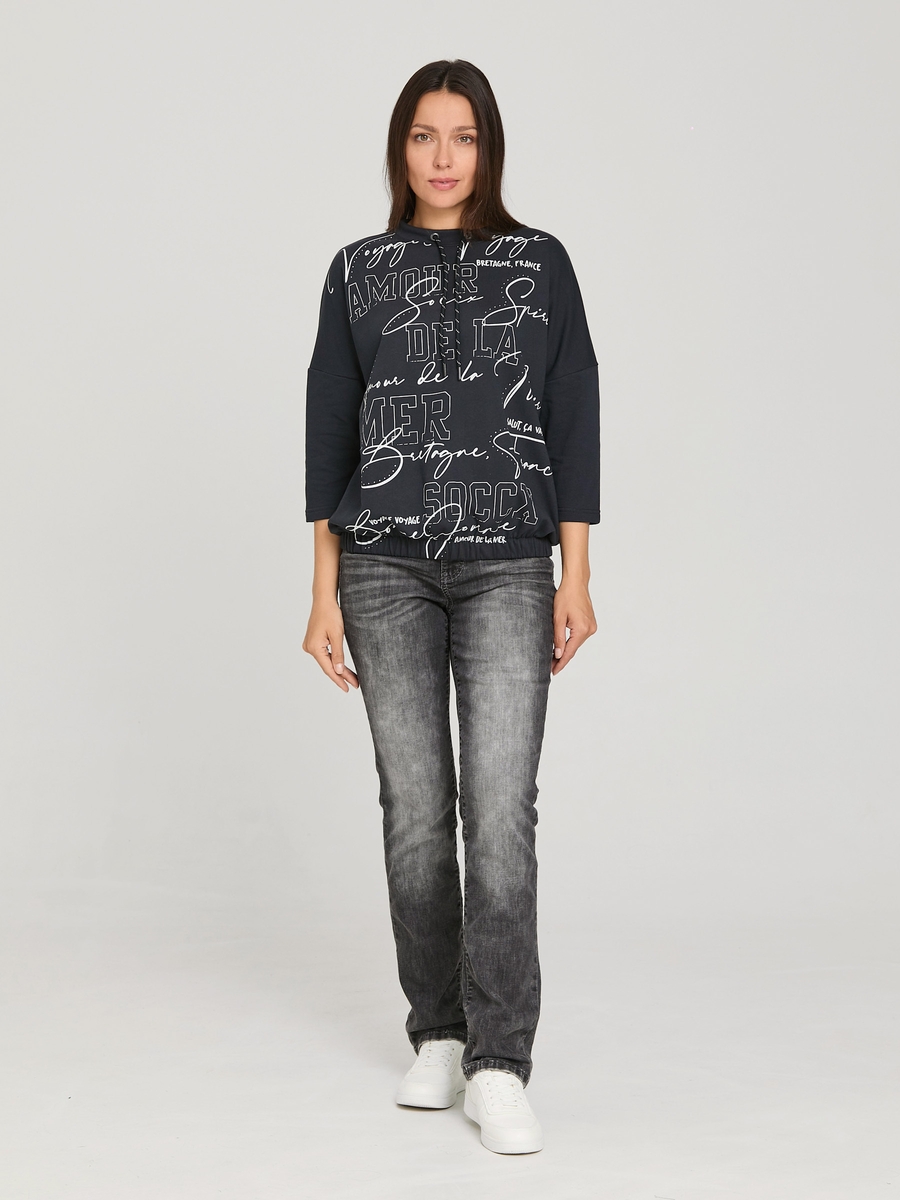 свитшот oversize anthra