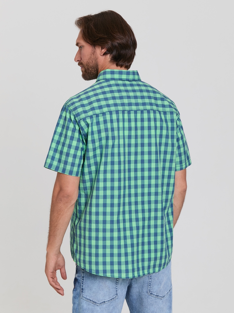 рубашка check mint