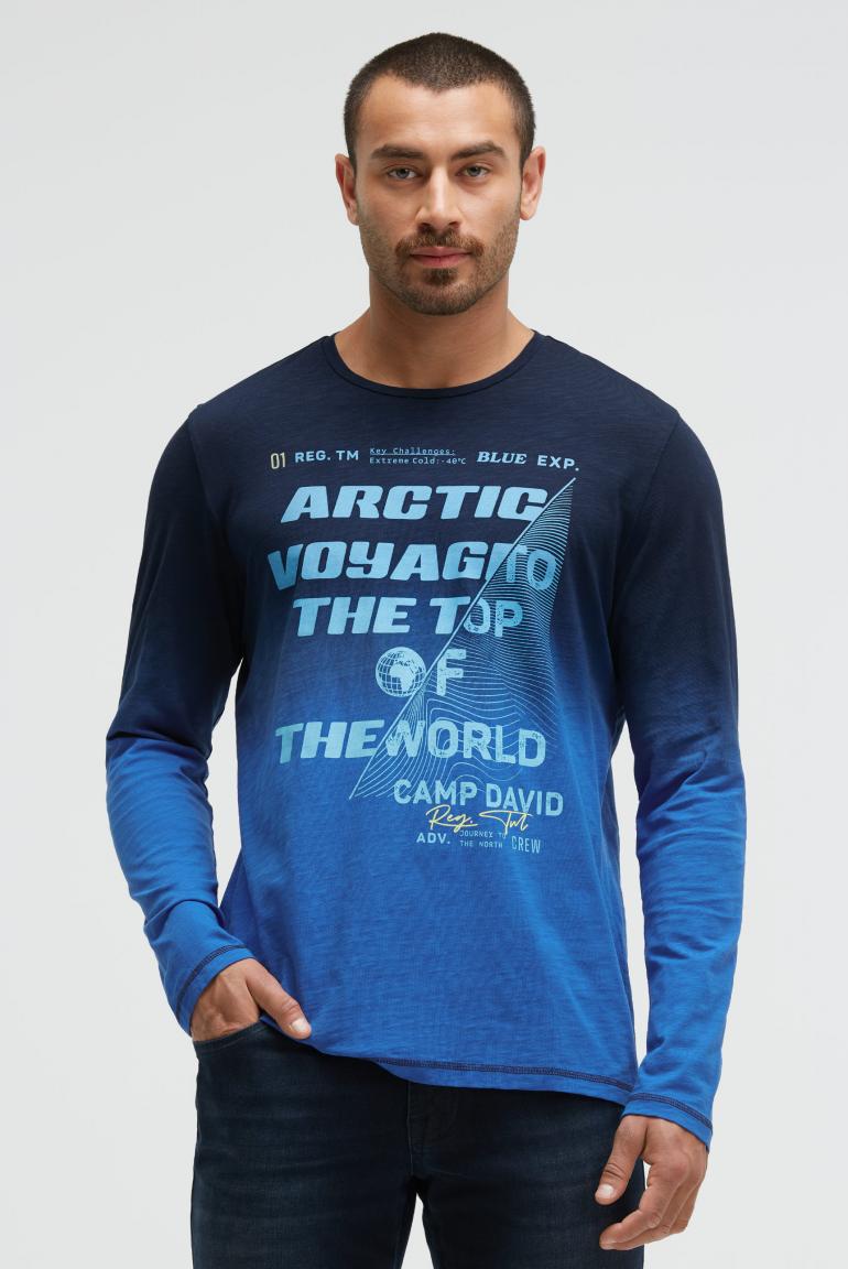 лонгслив flight blue