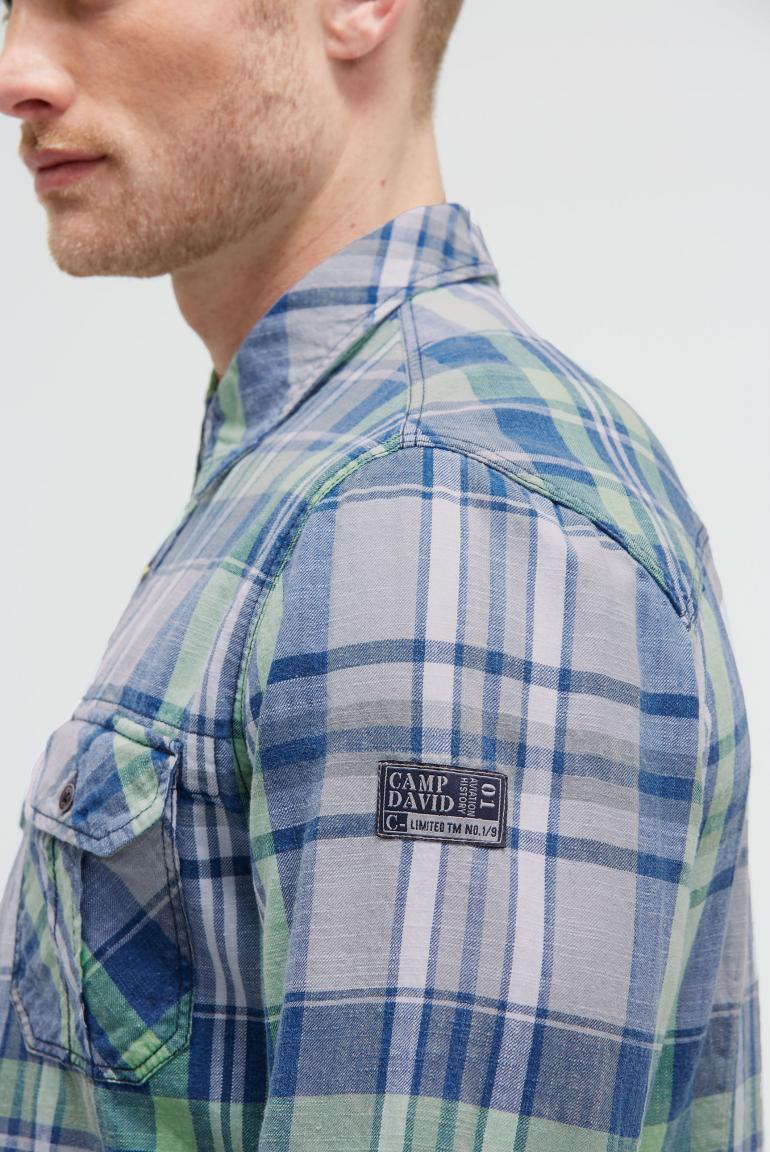 рубашка flight green