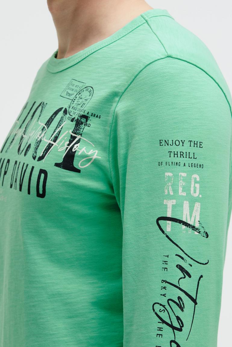лонгслив flight green