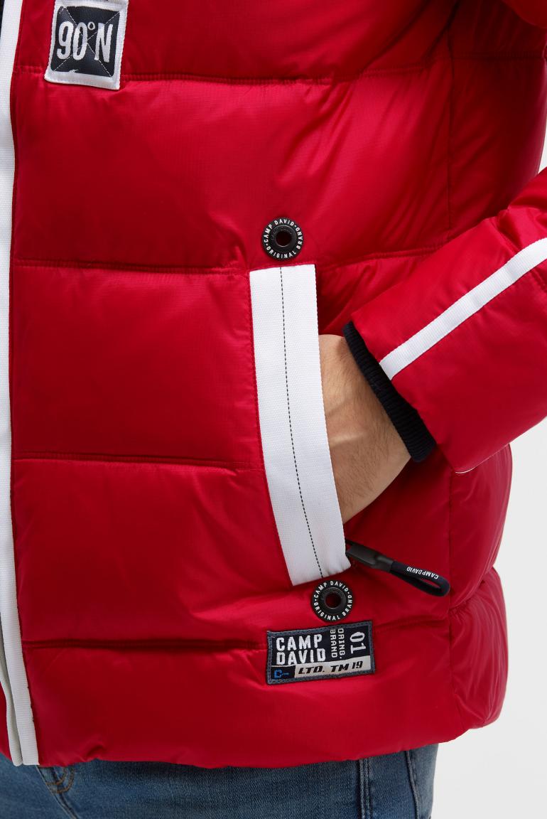 куртка bright red